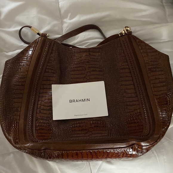 Authentic Brahmin Bag, like new.  NO smudges tears or imperfections. - Picture 5 of 5